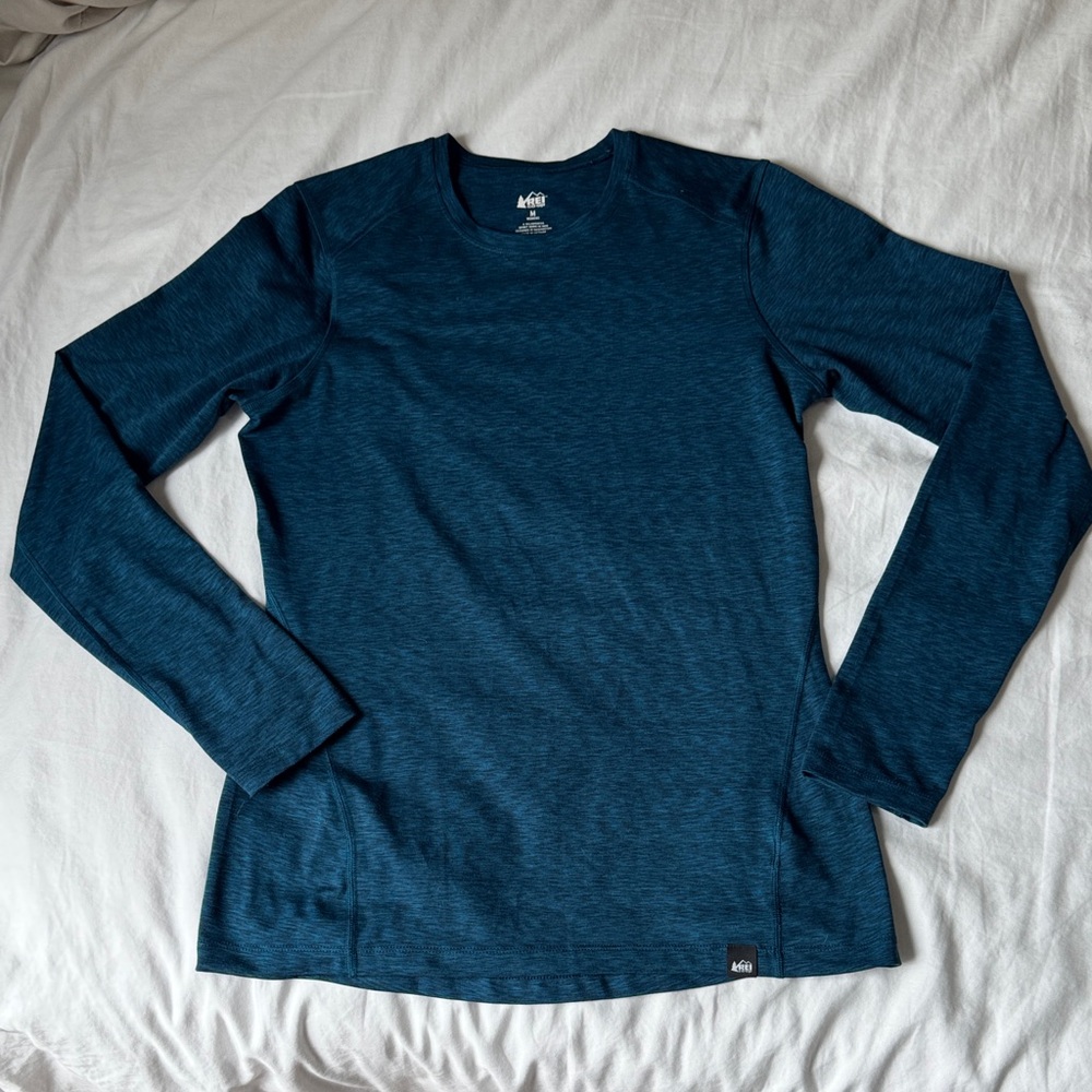 REI Women's Teal Long Sleeve Top
